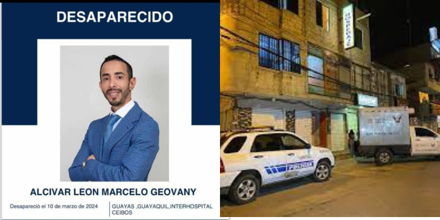 Médico que fue reportado como desaparecido en Guayaquil fue hallado sin vida en Manta