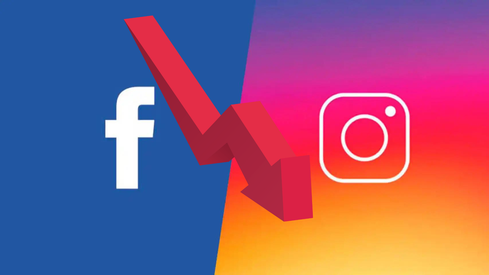 Caída de Facebook e instagram