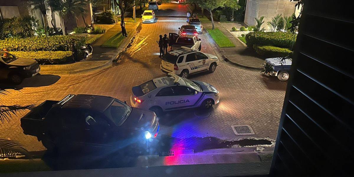 Nuevo allanamiento en Isla Mocolí, Samborondón, deja cuatro detenidos