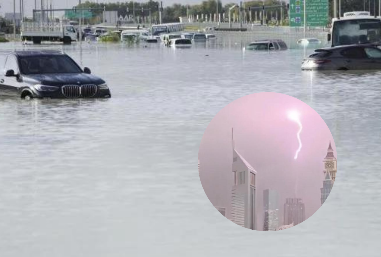 La histórica tormenta que desencadenó inundaciones sin precedentes en Dubai
