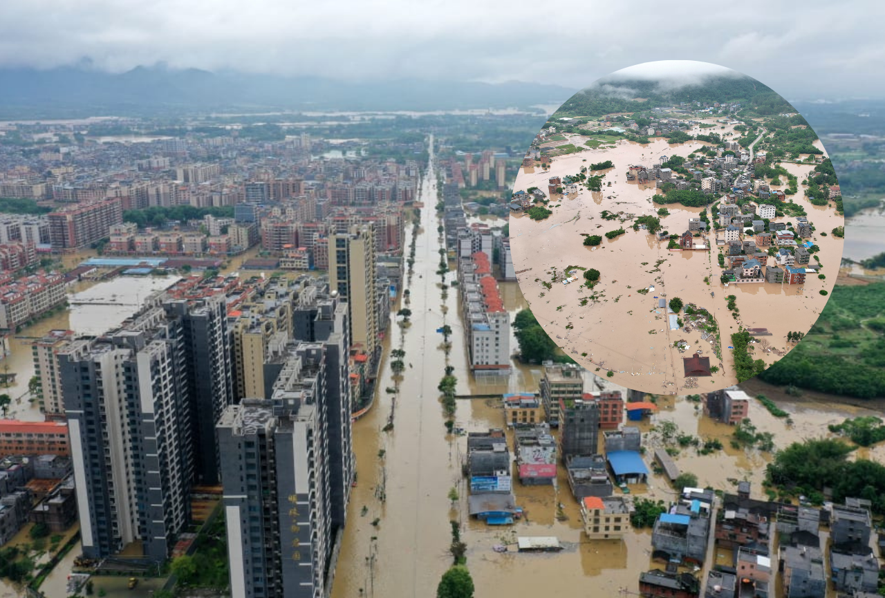 83.000 personas evacuadas y 11 desaparecidas dejan inundaciones masivas en la provincia china de Guangdong
