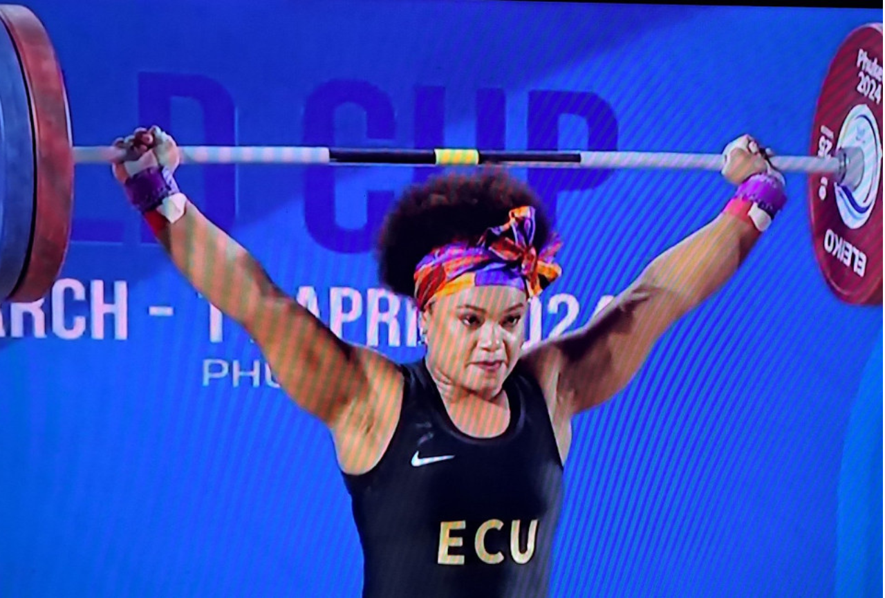Neisi Dajomes clasificó a los Juegos Olímpicos de París con dos medallas de oro