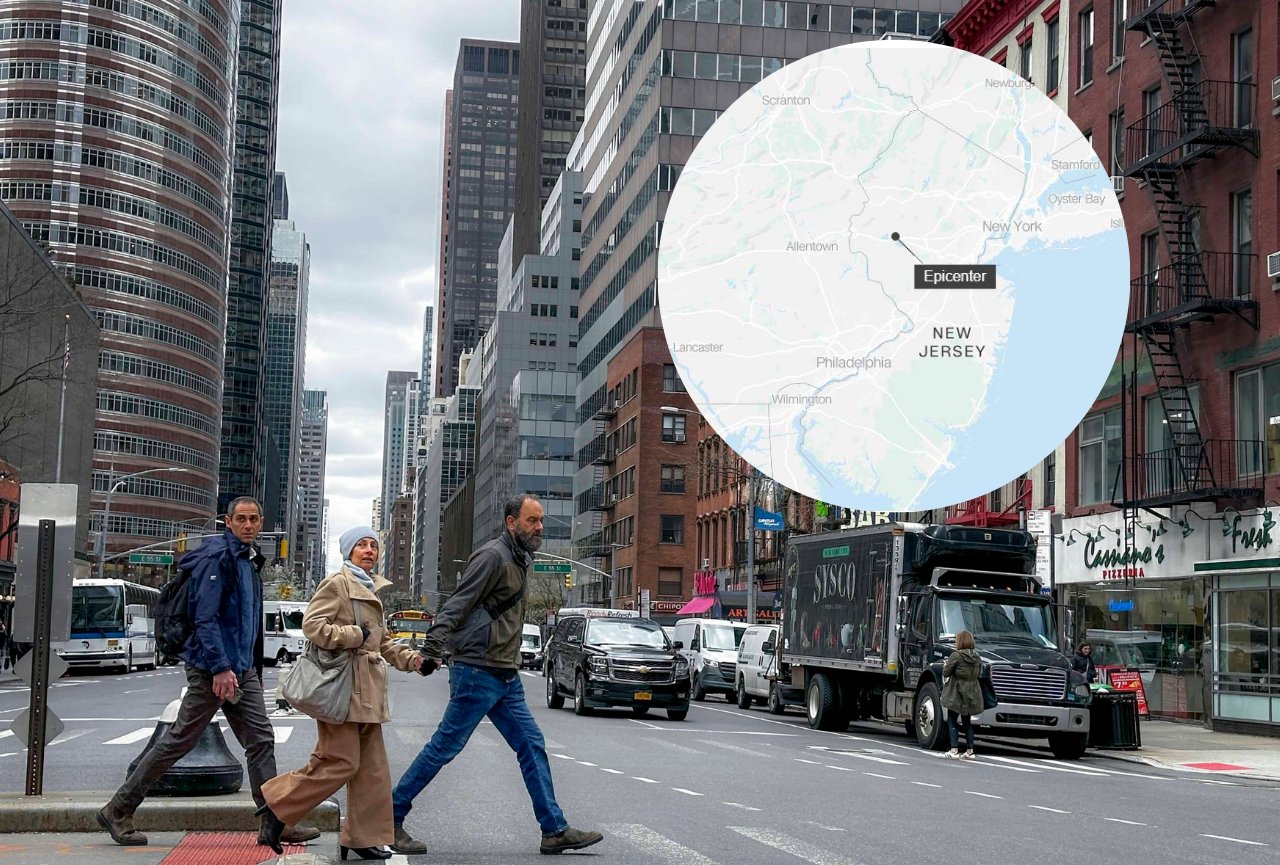 (Video) Así fue el sismo de magnitud 4,8 en Nueva Jersey y que se sintió en Nueva York, el mayor en 40 años