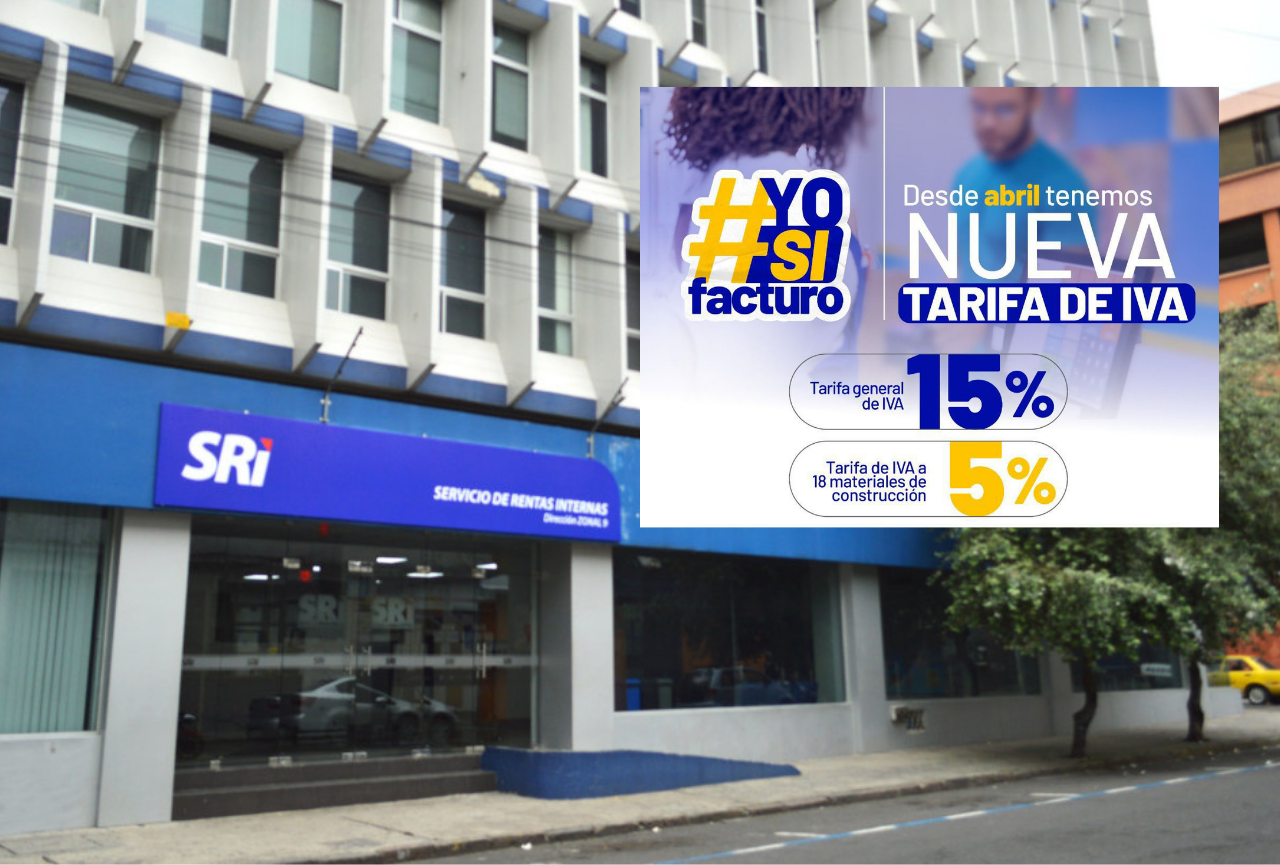 “Yo sí facturo”: El SRI lanza campaña sobre la aplicación correcta de la tarifa general vigente del IVA (15%)