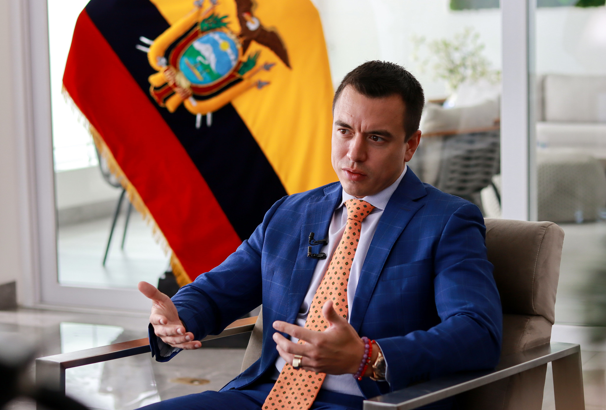 Daniel Noboa sobre el caso Plaga: «Este es otro golpe contra la delincuencia organizada dentro del Sistema Judicial»