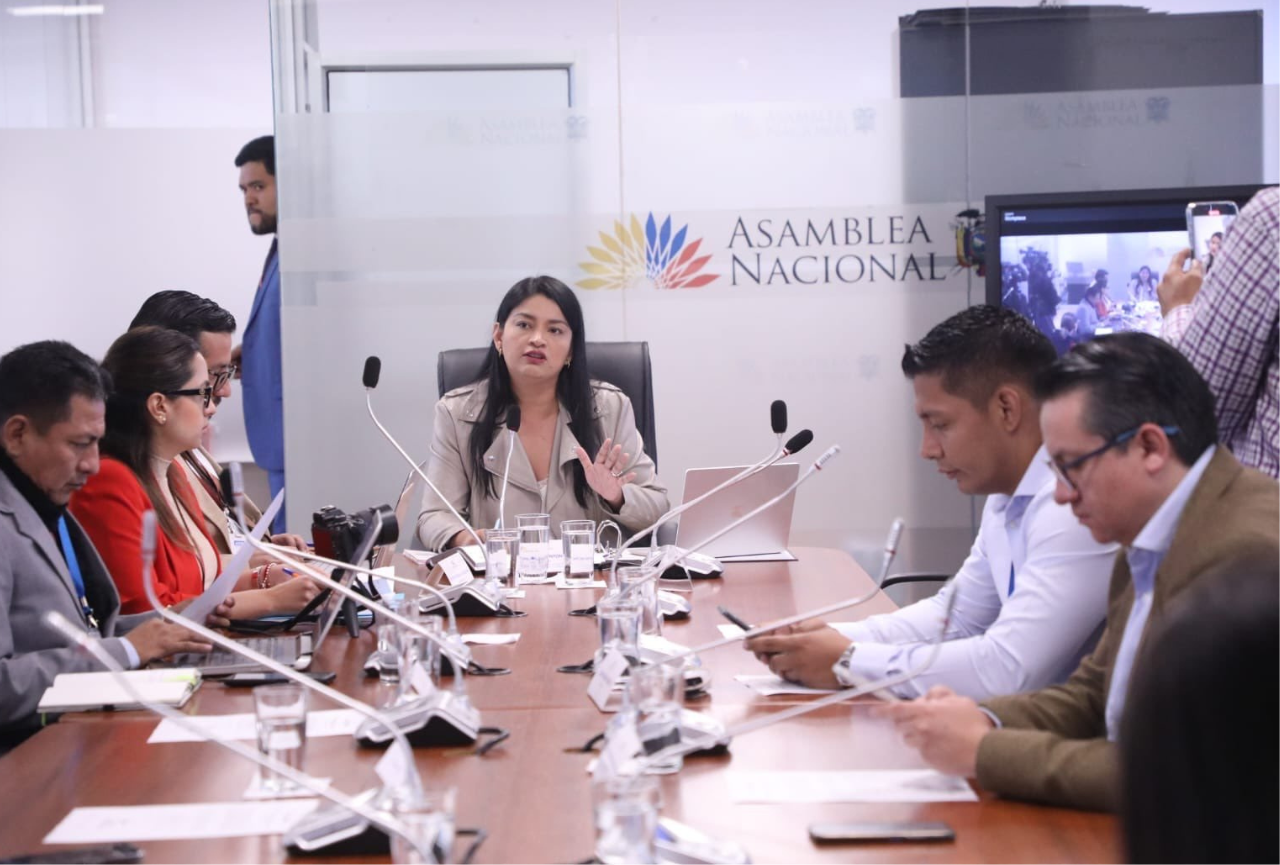Comisión de la Asamblea aprueba resolución para iniciar juicio político contra cinco ministros de Noboa