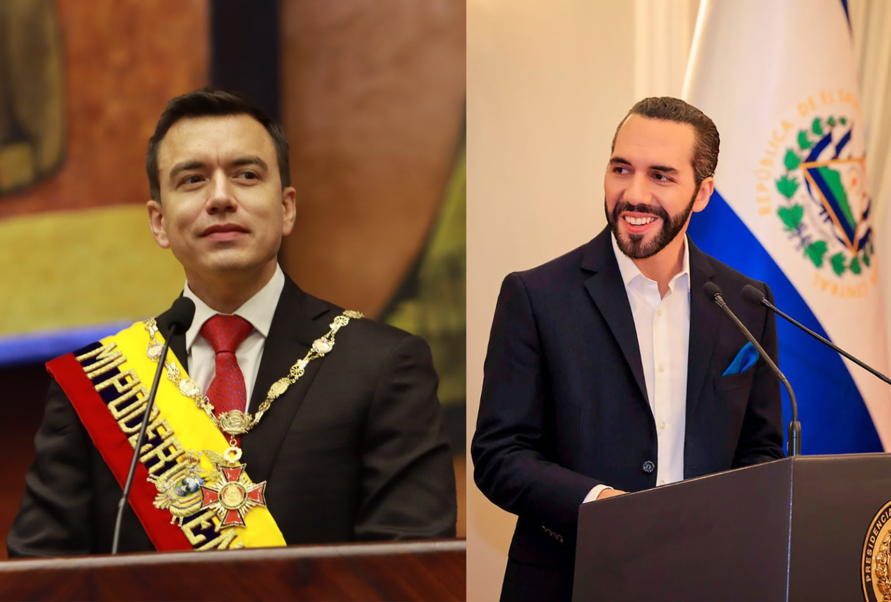 Daniel Noboa se reunirá con Nayib Bukele en El Salvador