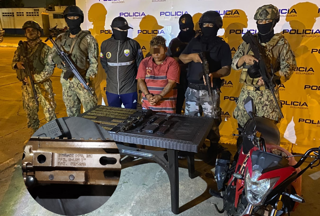 Presunto cabecilla de Los Lobos fue capturado en Machala, provincia de El Oro