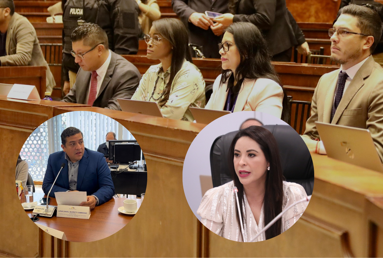 Fiscalía solicitará información a los asambleístas  Lenin Barreto y Pamela Aguirre por posible delito