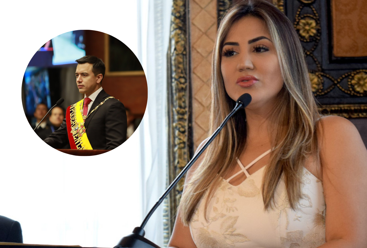 Mayra Salazar aseguró que hubo conspiración en procesos judiciales contra Daniel Noboa