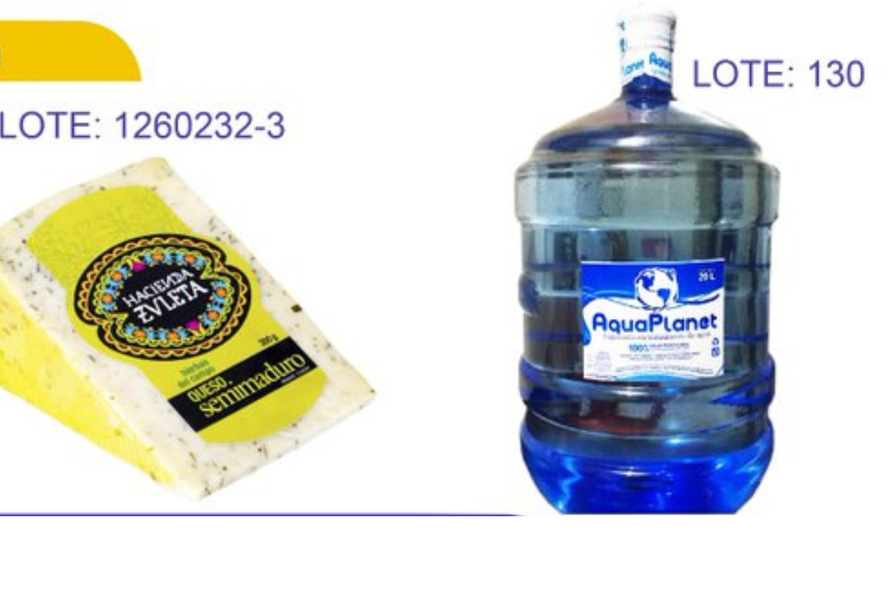 La Arcsa alerta sobre contaminación de bacterias y plomo en agua purificada envasada y queso