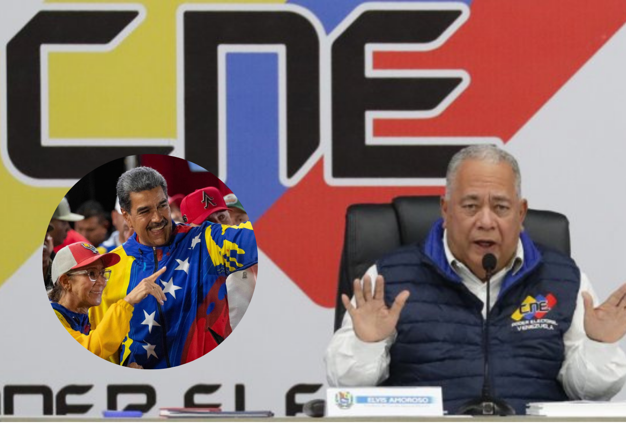 El CNE de Venezuela vuelve a dar como ganador a Maduro con el 51,95% sin mostrar las actas