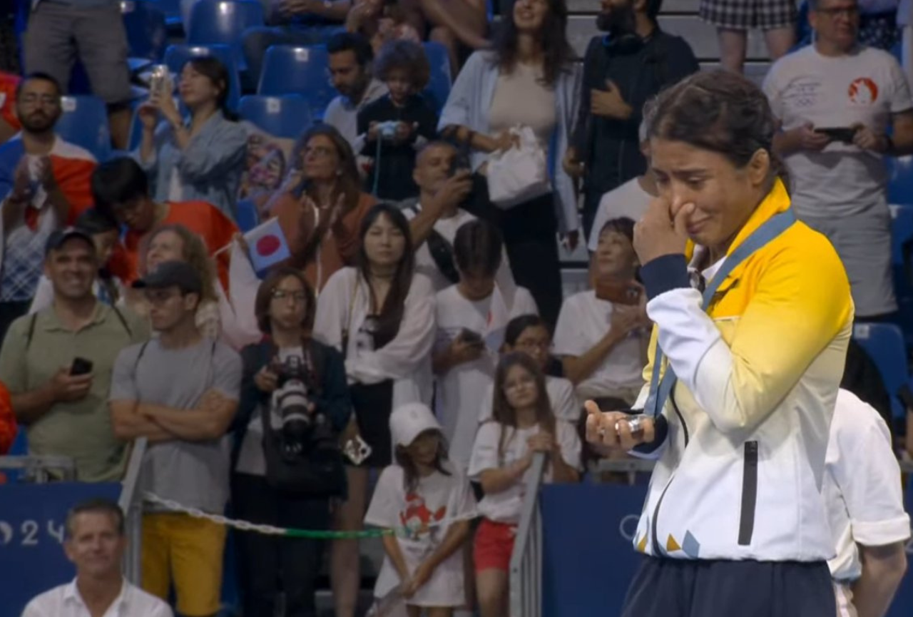 Ecuador suma 3 medallas en los JJ.OO. París 2024: Lucía Yépez gana la medalla de bronce en lucha