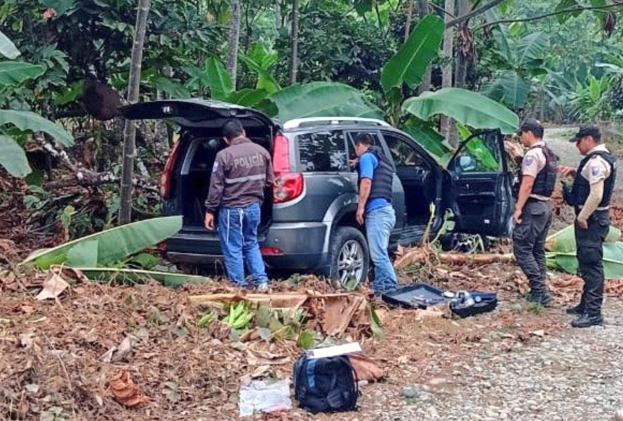 Secuestrador fue abatido por la Policía en la vía a Valencia, provincia de Los Ríos