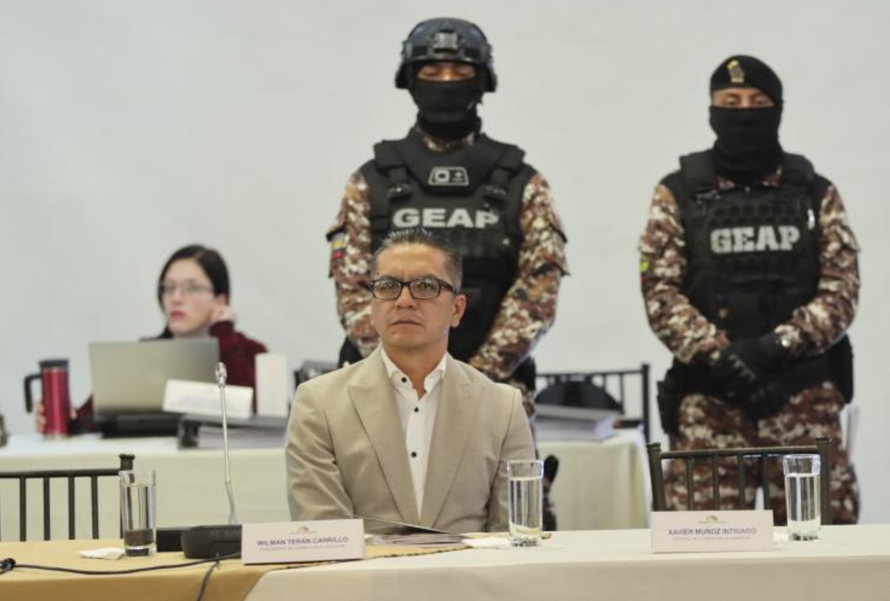 Juezas decidieron sacar de La Roca a Wilman Terán para trasladarlo a la Cárcel 4 de Quito
