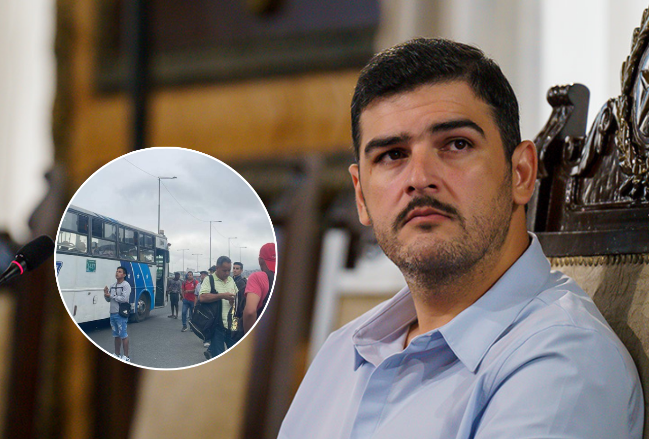 Alcalde de Guayaquil sobre paro parcial de buses: «La tarifa no se va a subir a su manera»