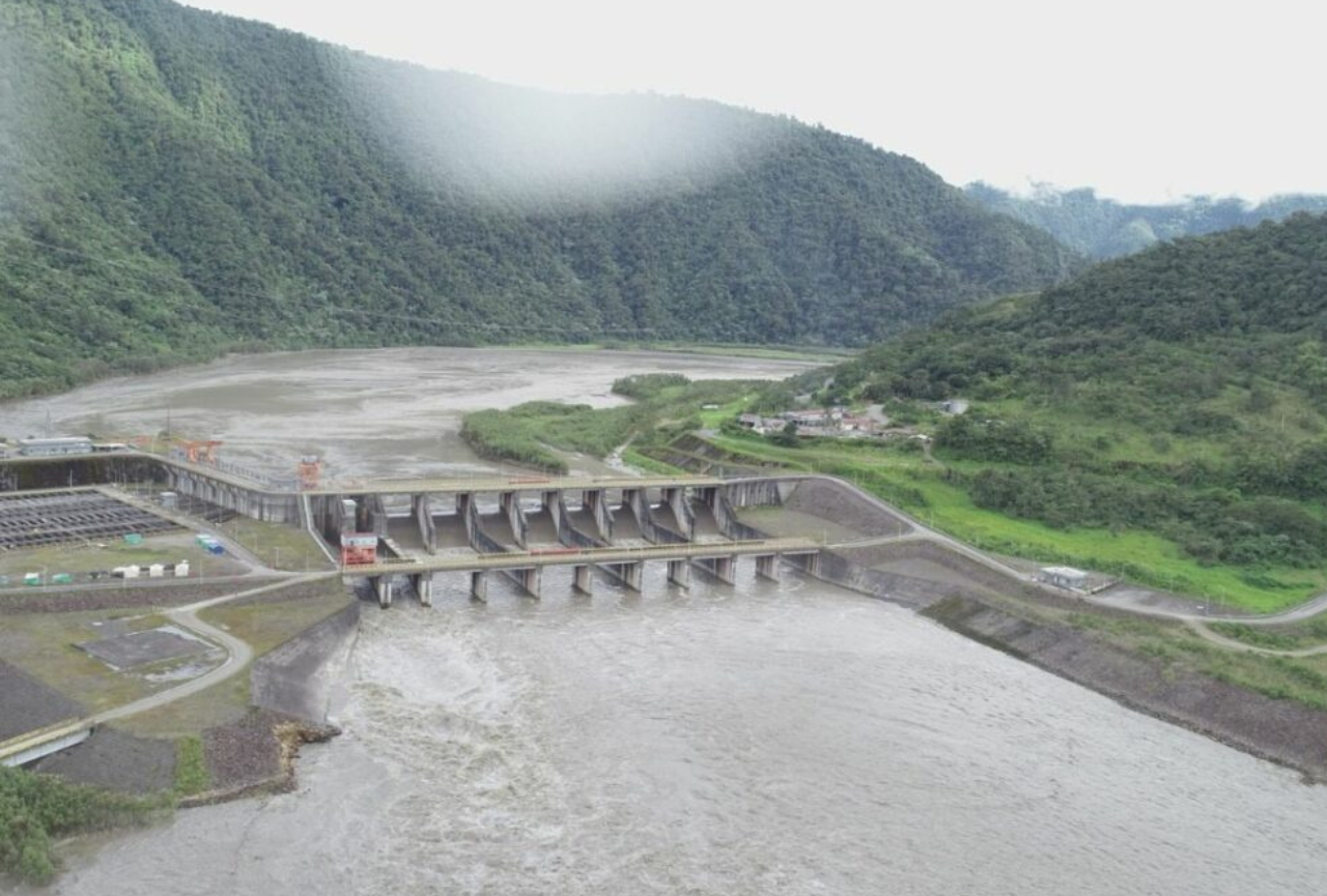Coca Codo Sinclair ya genera más de 1.000 megavatios, según Celec, tras fuertes lluvias
