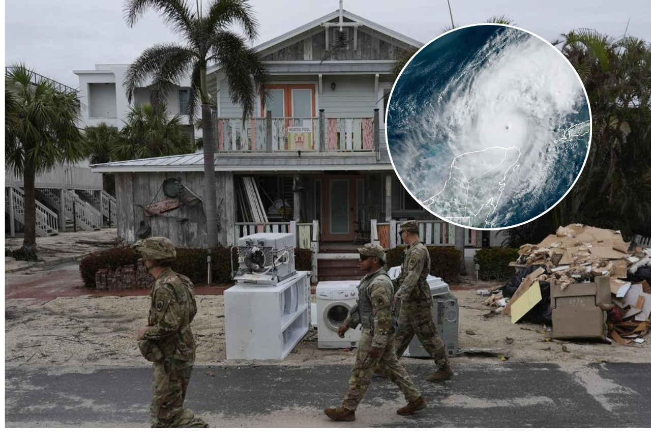 El huracán Milton se encamina a Florida como un ciclón “extremadamente peligroso” de categoría 4