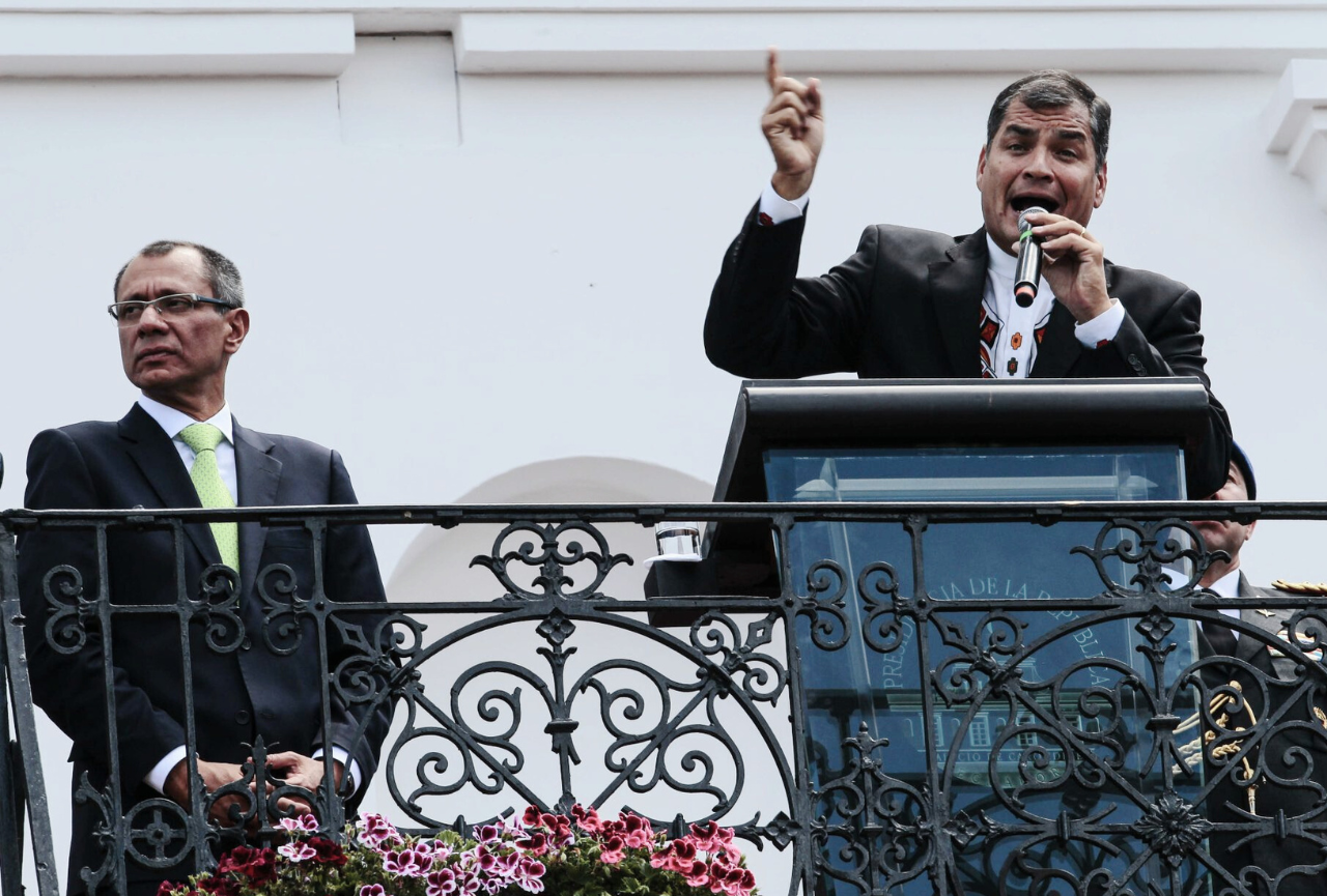 Estados Unidos prohíbe el ingreso de Rafael Correa y Jorge Glas a su territorio por corrupción