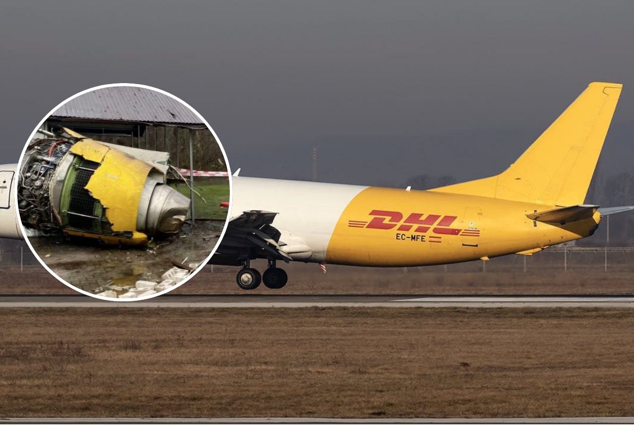 Avión de carga de DHL se estrelló cerca de la capital de Lituania; hay una persona fallecida
