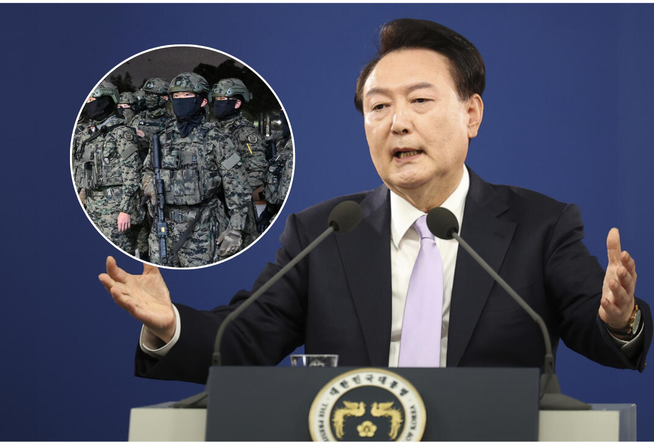 Presidente surcoreano declaró una «ley marcial de emergencia», acusando a la oposición de paralizar a su Gobierno
