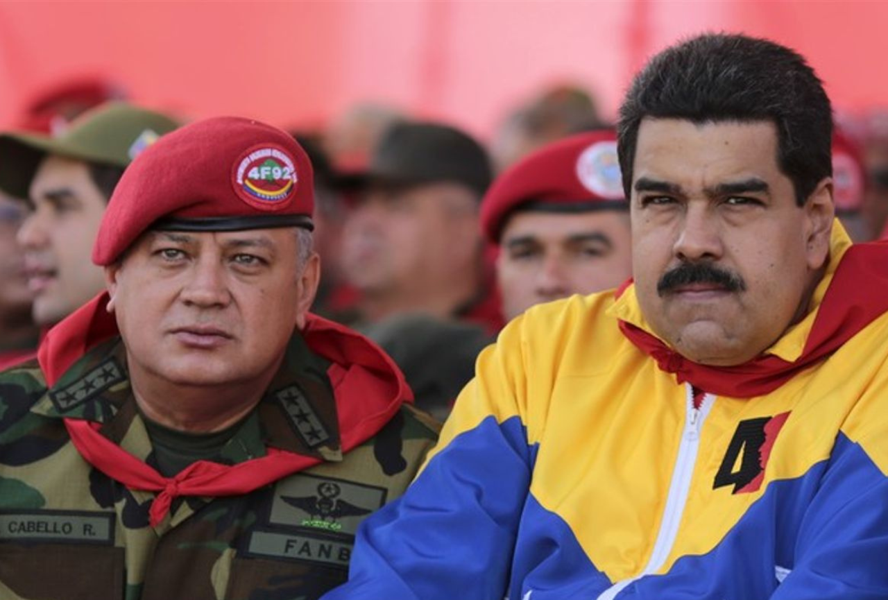 Estados Unidos aumenta a $ 25 millones la recompensa por la captura de  Maduro y Cabello