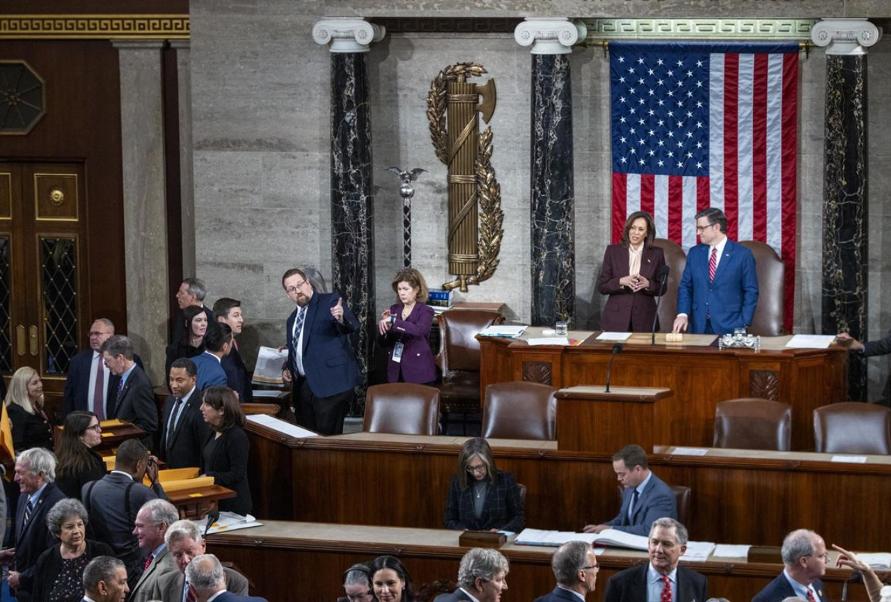 Congreso de Estados Unidos ratifica a Donald Trump como presidente electo