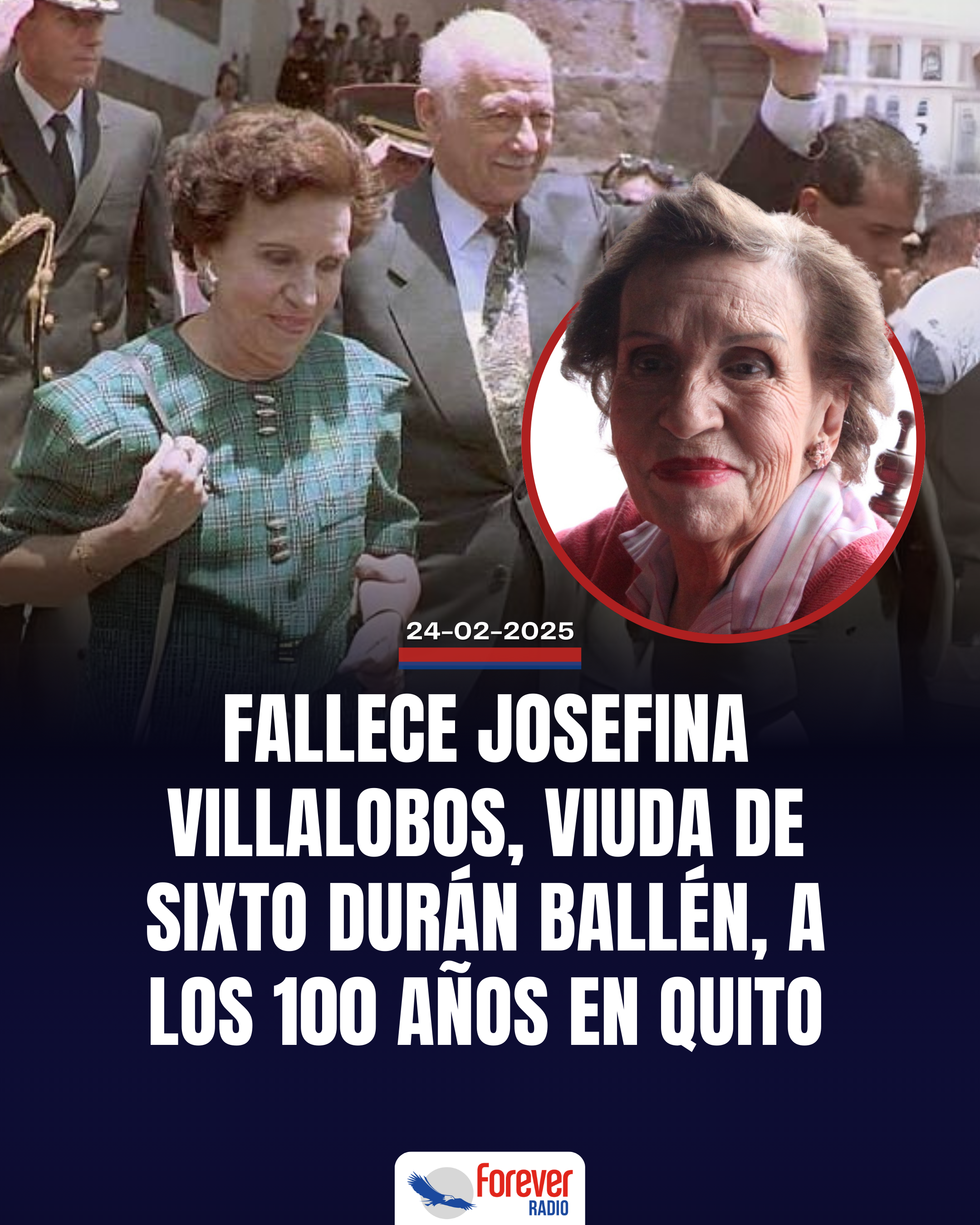Fallece Josefina Villalobos