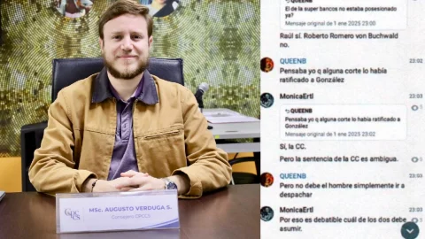 Los «ligados» del CPCCS en asociación ilícita.
