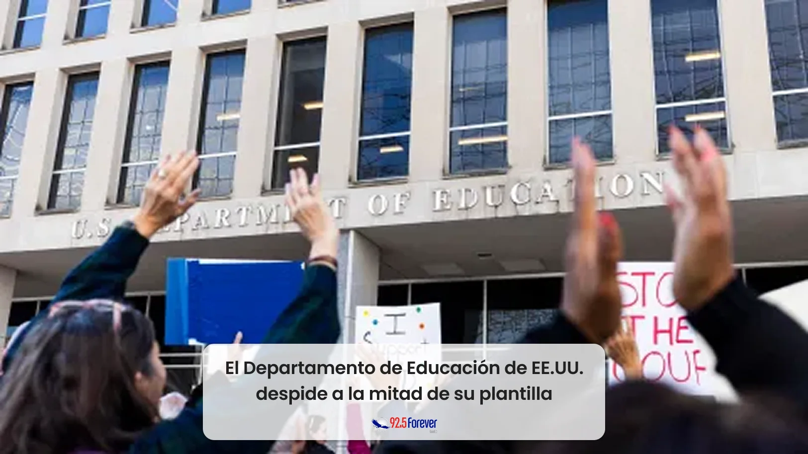 El Departamento de Educación de EE.UU. despide a la mitad de su plantilla