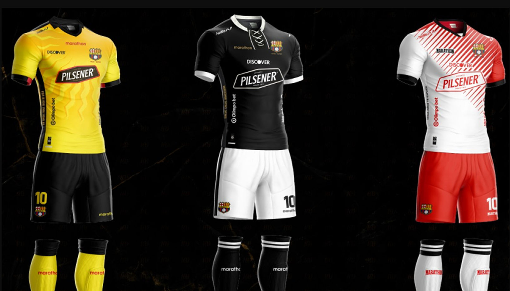Barcelona SC presenta sus nuevos uniformes para 2025