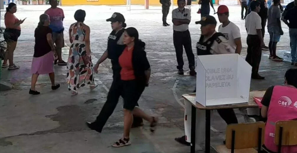 634 detenidos durante la segunda vuelta electoral en Ecuador: