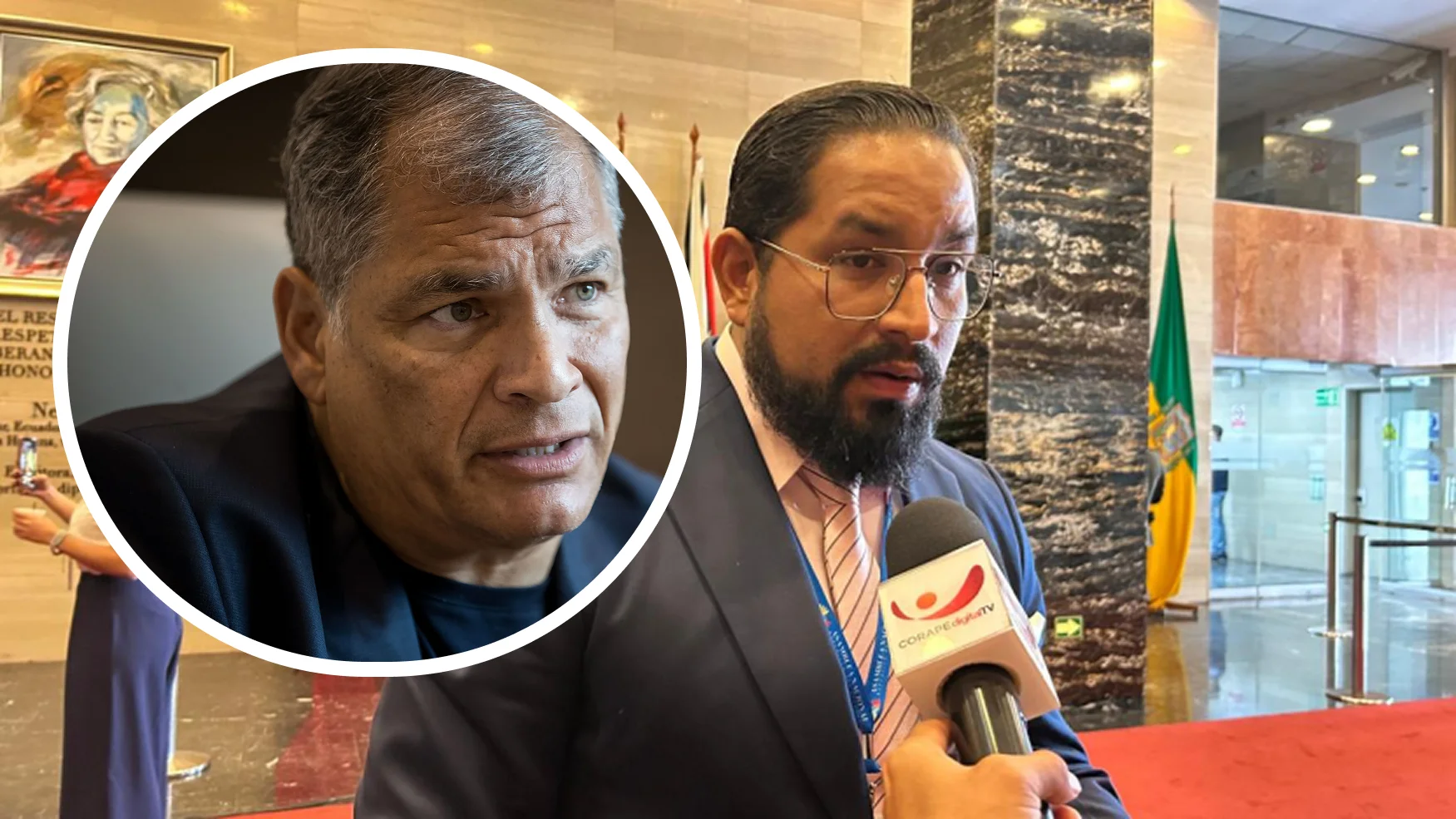 Rafael Correa arremete contra Sergio Peña