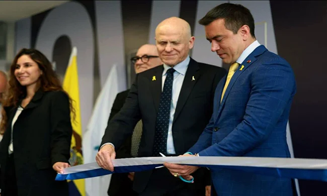 Daniel Noboa inaugura Centro de Cooperación, Innovación y Emprendimiento en Jerusalén