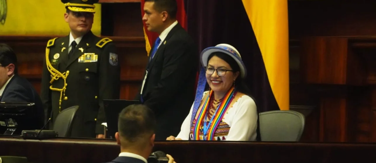 Carmen Tiupul es elegida segunda vicepresidenta de la Asamblea Nacional