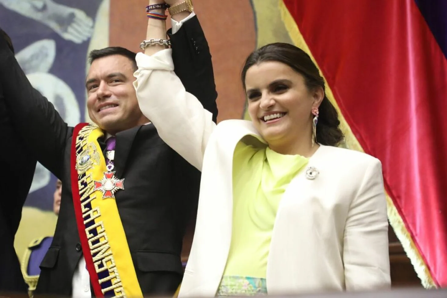 Se establece en funciones la vicepresidenta María José Pinto