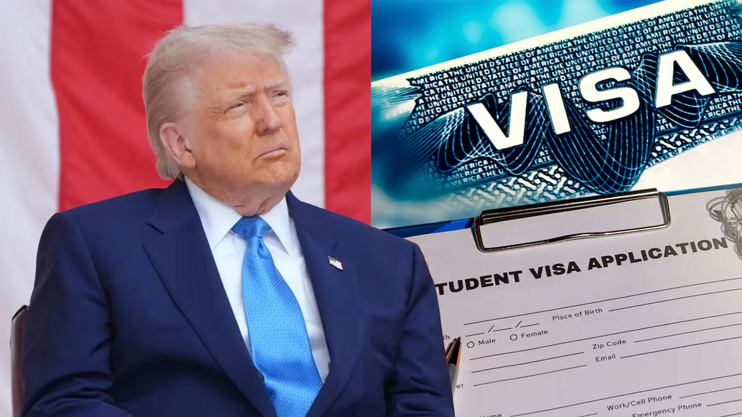 Donald Trump suspende entrevistas para visas de estudiantes