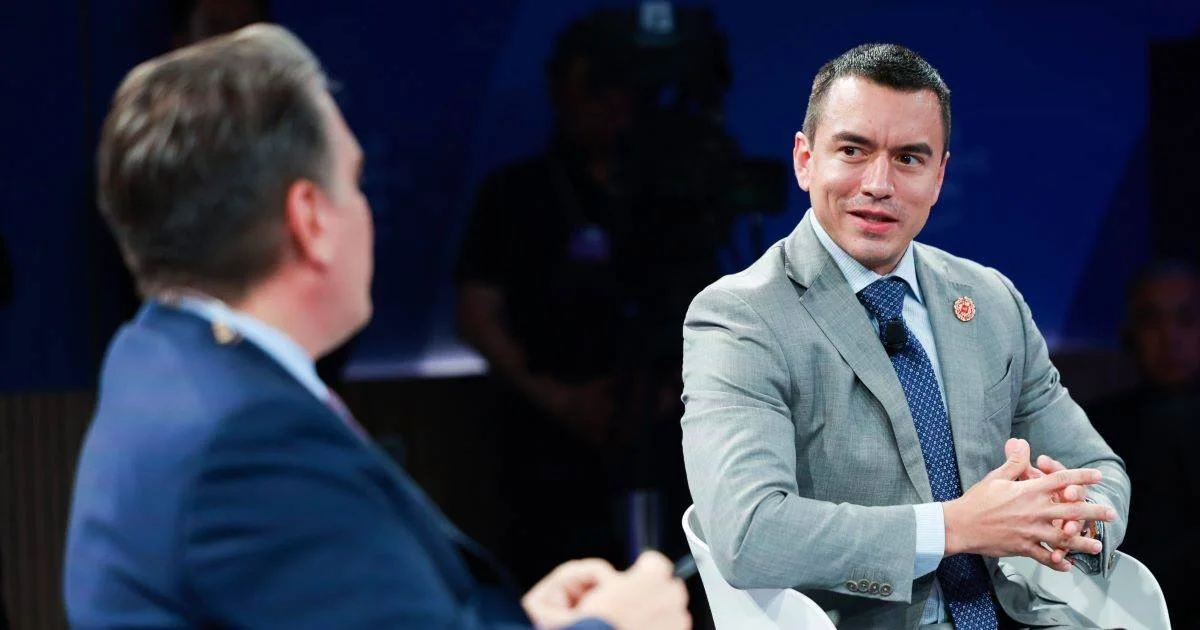 Presidente Daniel Noboa: Ecuador está listo para liderar el comercio mundial