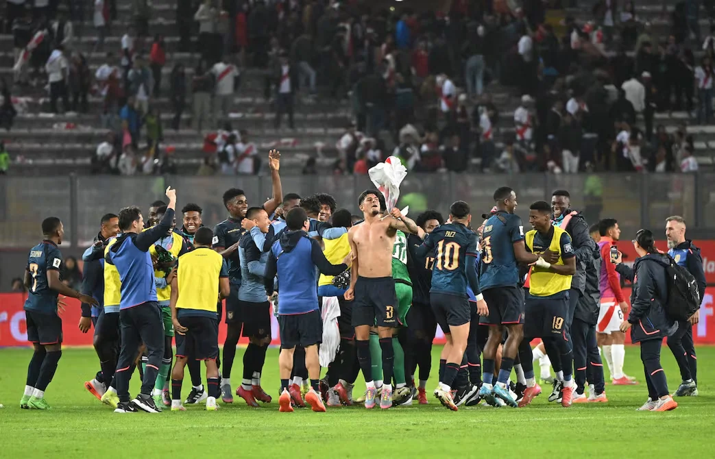 Ecuador empata con Perú y sella su clasificación al Mundial de Estados Unidos, México y Canadá 2026