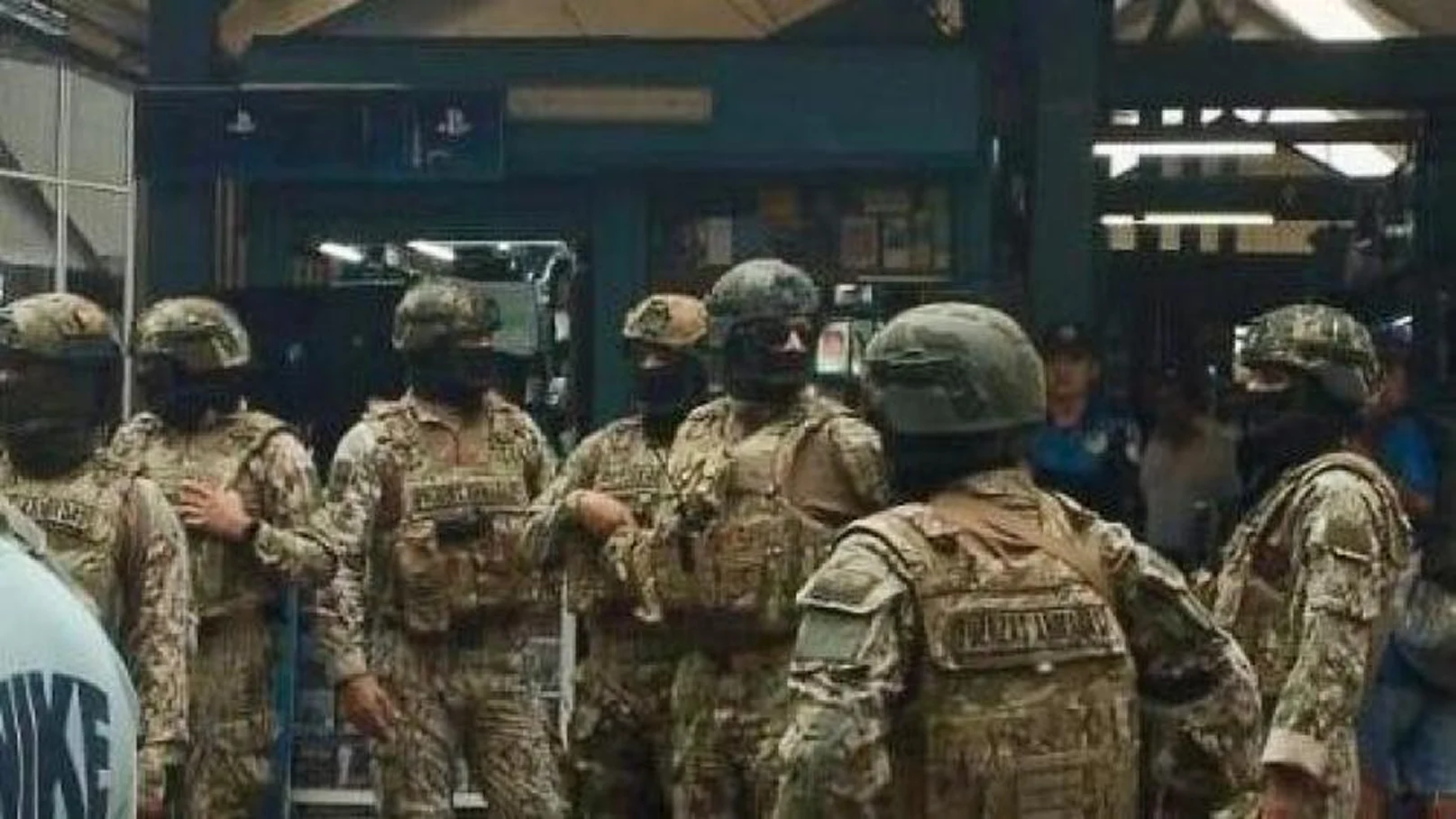 Presencia de Militares del Bloque de Seguridad se Redobla en el Centro de Guayaquil