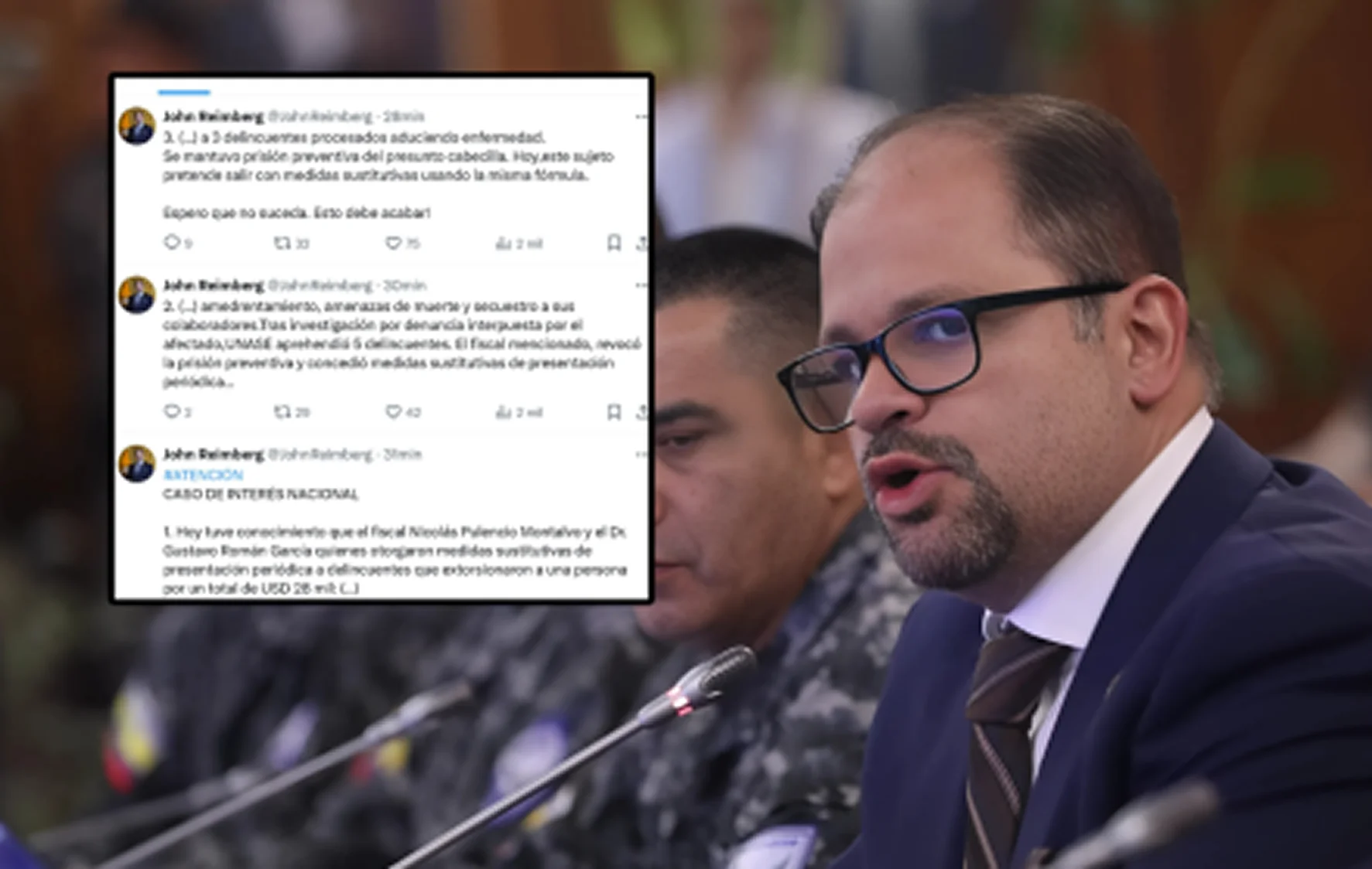 Fiscalía aclara postura ante declaraciones del Ministro Reimberg sobre jueces y fiscales