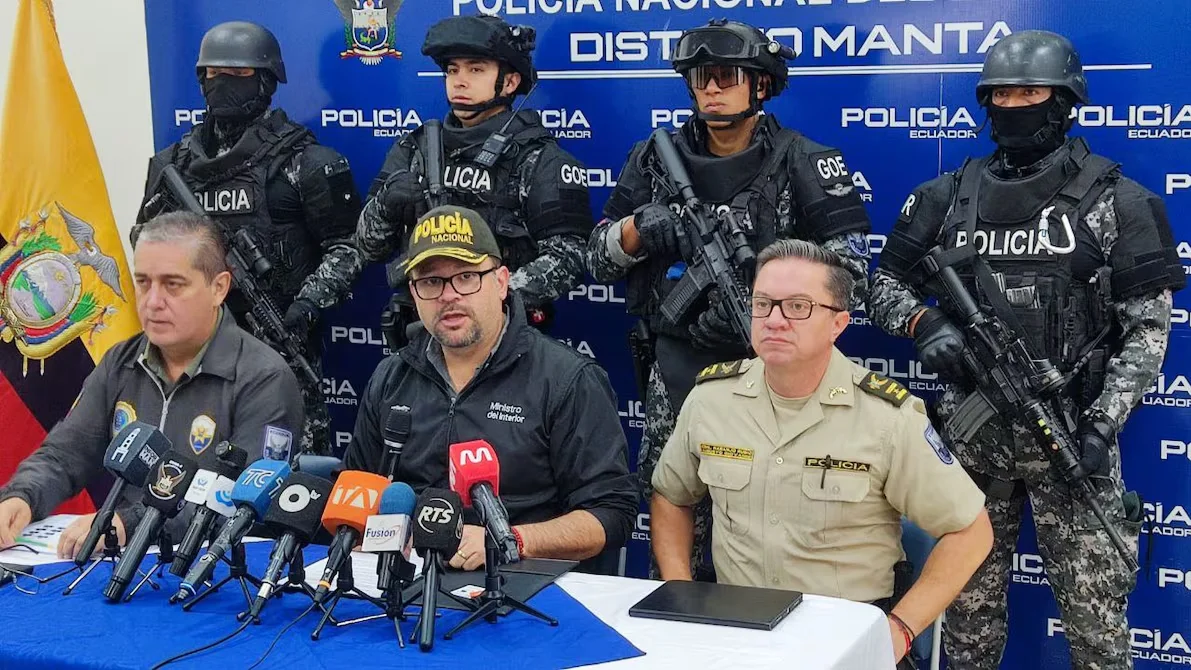 El nuevo cabecilla de Los Choneros enfrentará extradición como alias ‘Fito’, advierte ministro del Interior