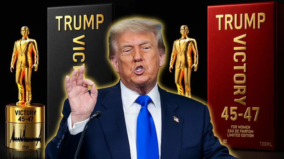 Trump lanza su perfume “Victory 45-47”: una fragancia audaz con sello presidencial