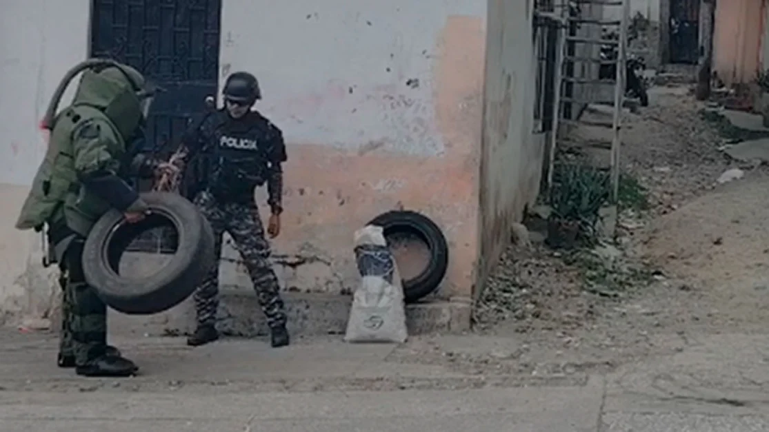 Detonación controlada de granada en Guayaquil