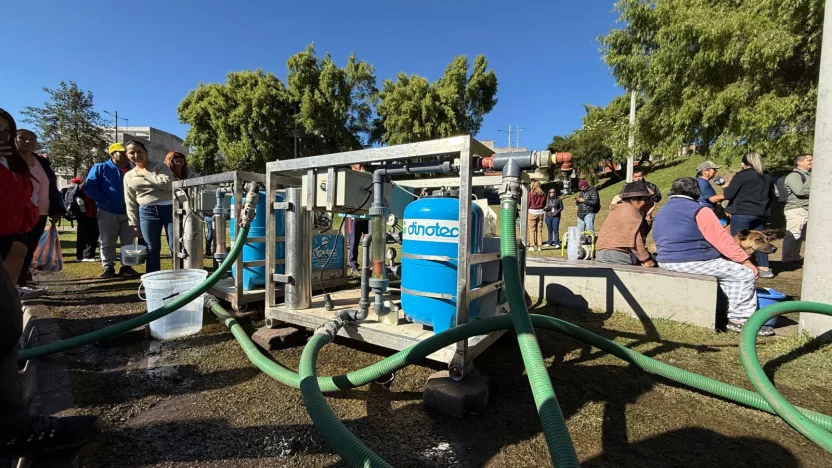 Imagen destacada: Crisis de agua en el sur de Quito: ¿cómo funcionan las plantas potabilizadoras ofrecidas por el Gobierno?