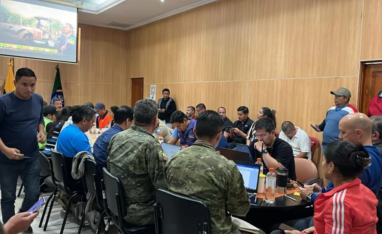 COE Provincial de Santa Elena se activa por alerta de tsunami