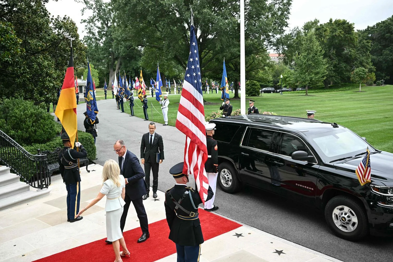 Trump-Zelenski: Todos los líderes europeos llegan a la Casa Blanca