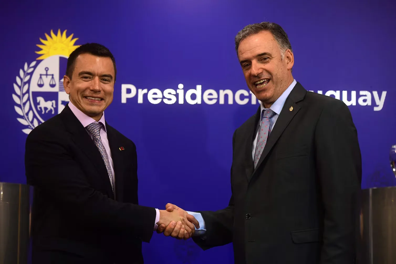 Daniel Noboa tras reunirse con Yamandú Orsi: “Ecuador siempre va a estar abierto a trabajar con Uruguay”