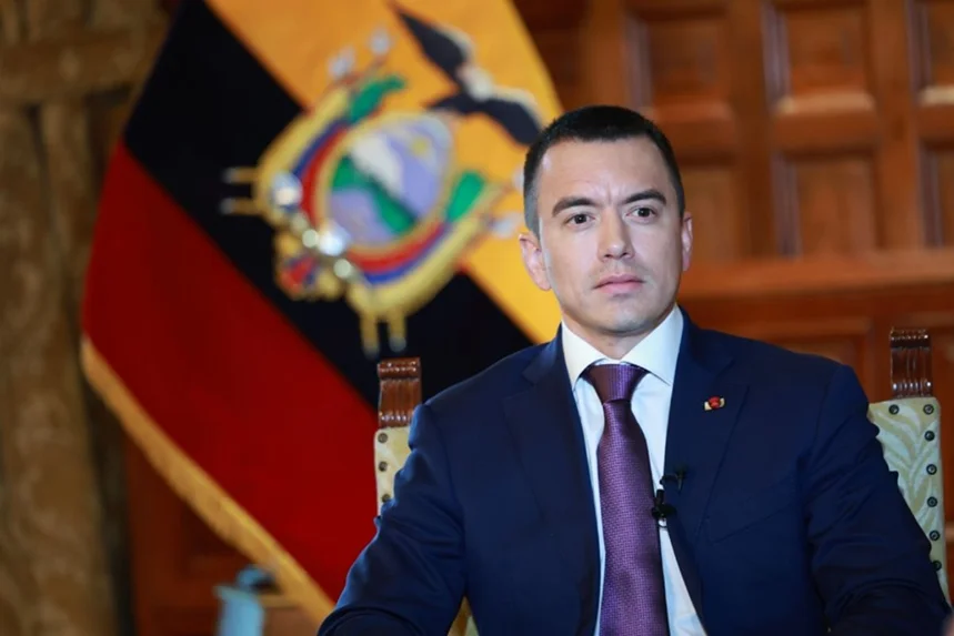El presidente Daniel Noboa propone una Asamblea Constituyente en Ecuador para endurecer leyes contra el crimen organizado