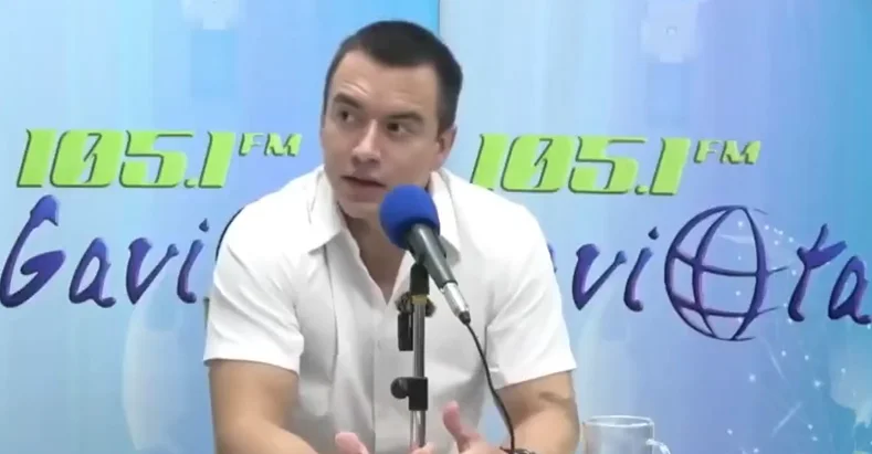 Daniel Noboa cuestiona a la Corte Constitucional por impedir consulta popular sobre registro de violadores y reducción de asambleístas